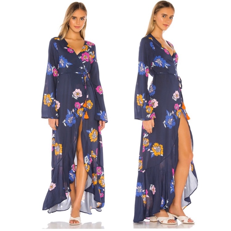 Maaji Floral Kimono Wrap Dress